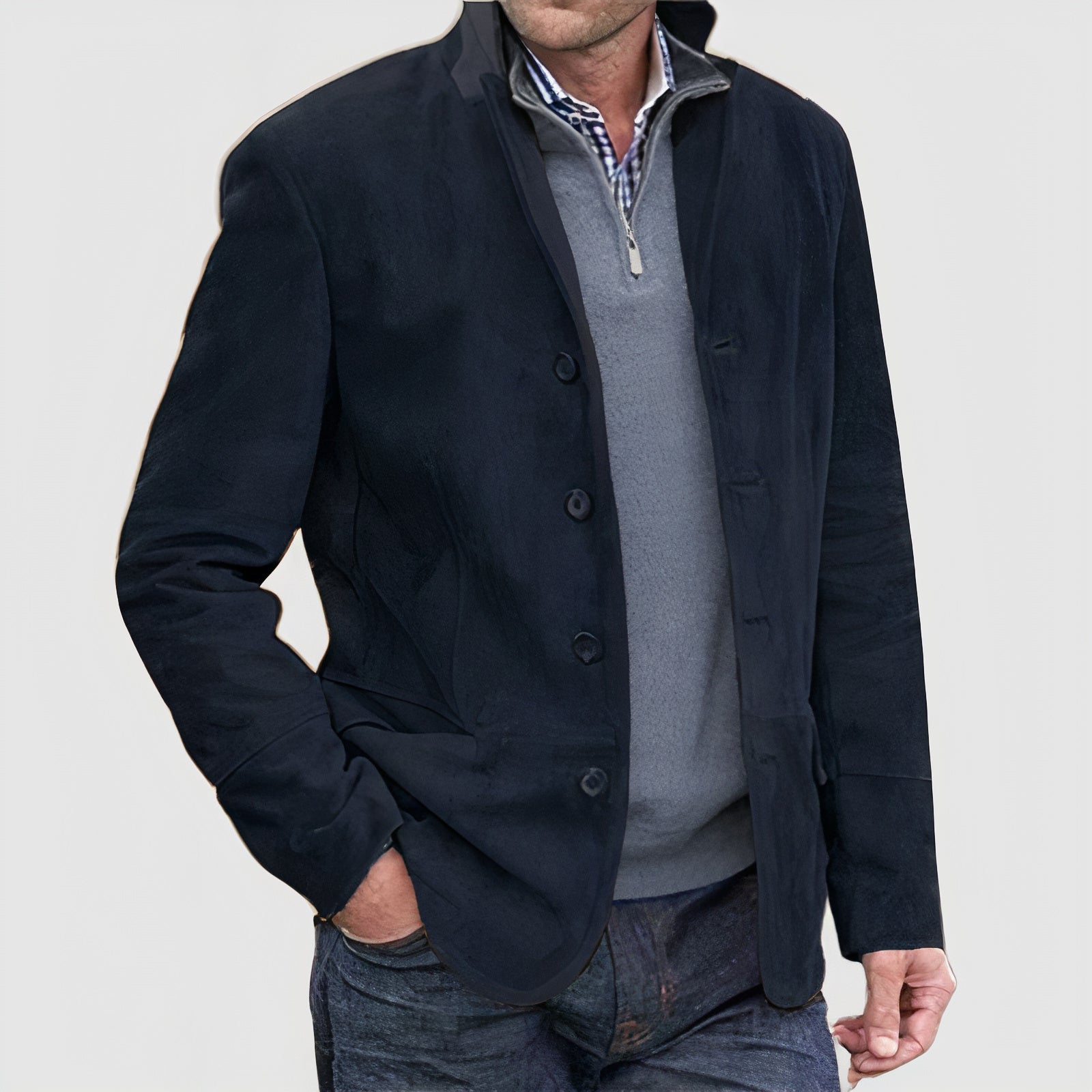 Jacke im Vintage-Stil für Männer - Theo 4