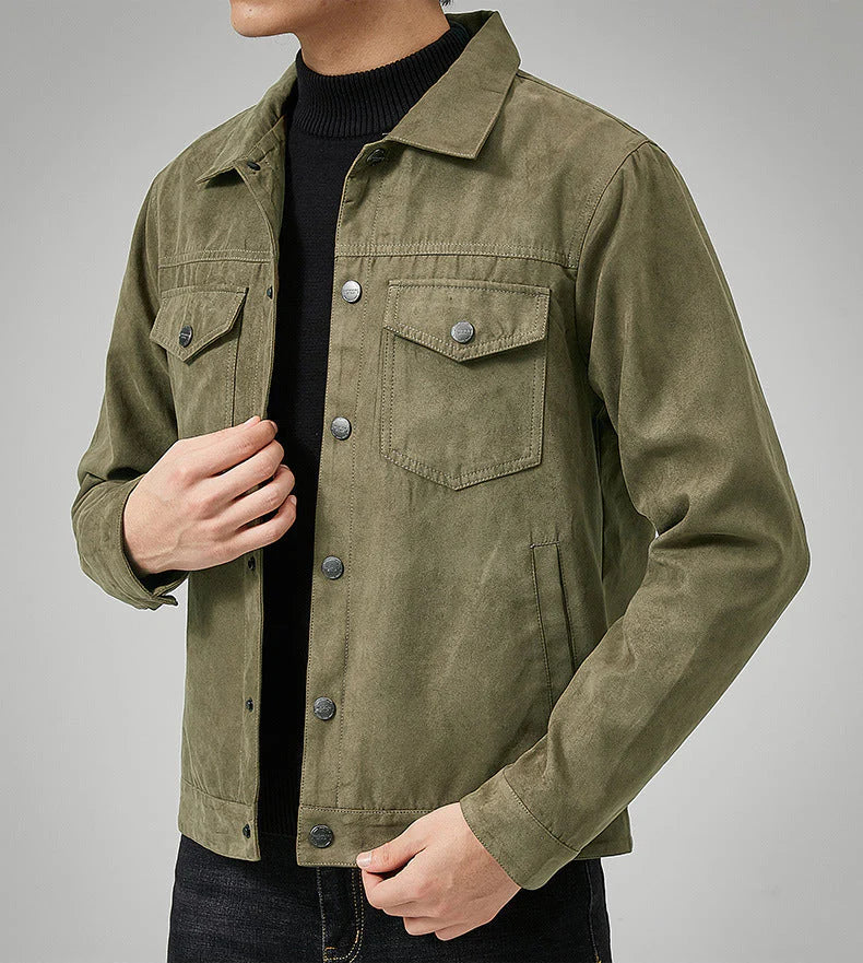Jeans Jacke Herren | Lässig & Robust mit Brusttaschen