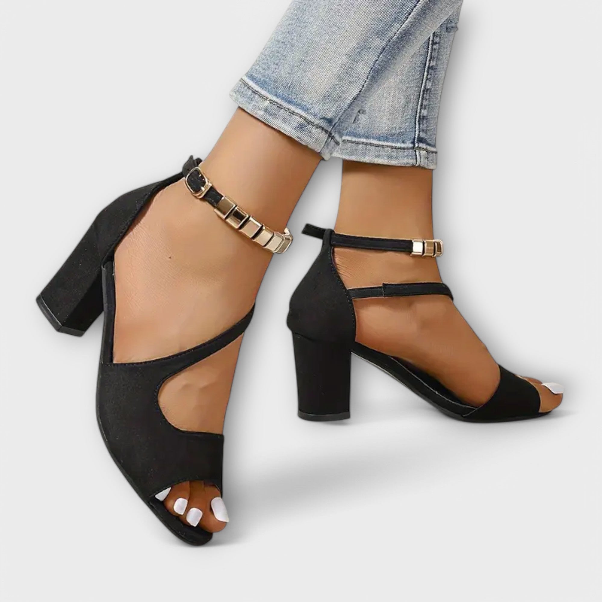 Jewel - Orthopädische Damen-Sommer High Heels 3