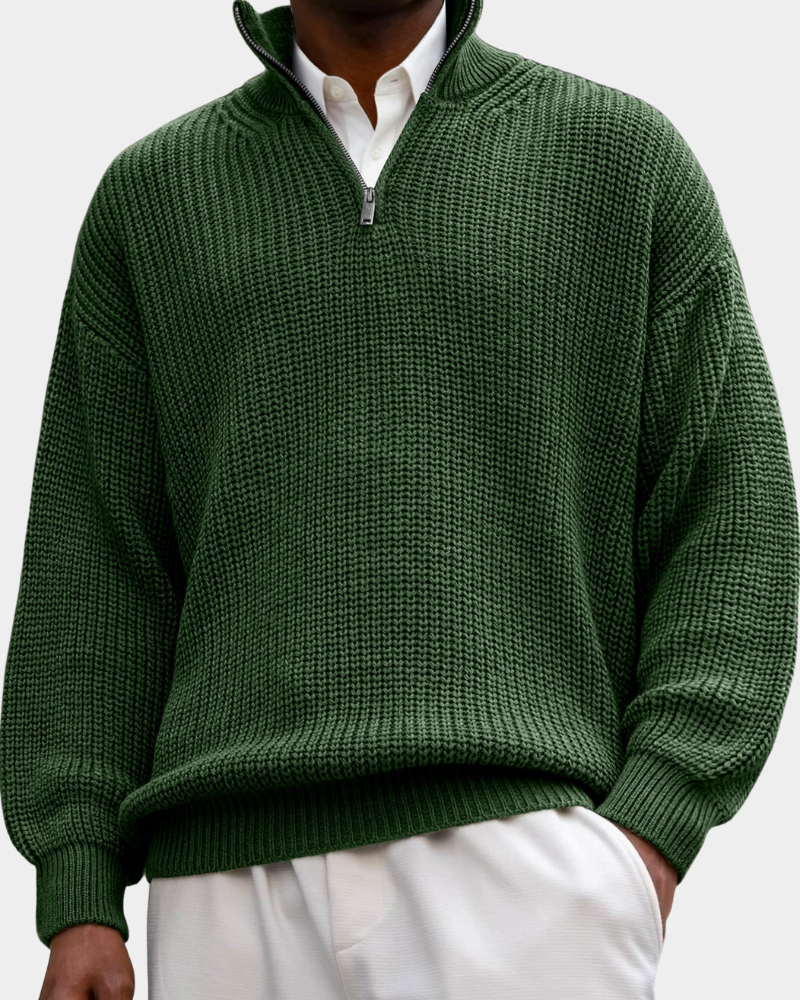 Julius | Strukturiertes Langarm-Poloshirt 6