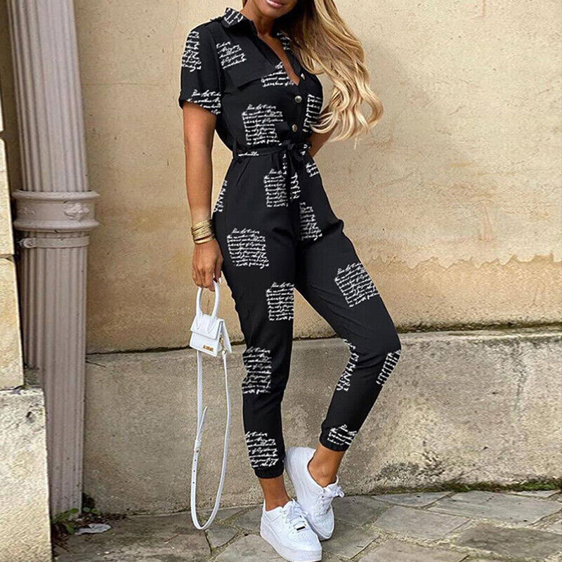 Jumpsuit Damen | Streifen & Figurbetont