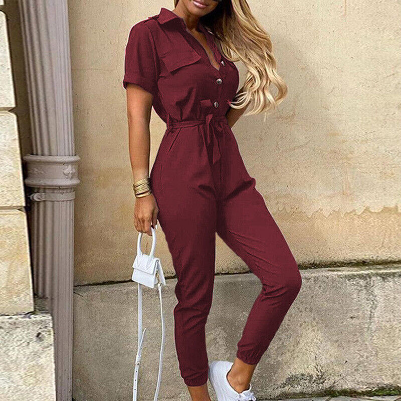 Jumpsuit Damen | Streifen & Figurbetont