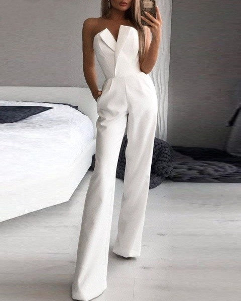 Jumpsuit Damen | Trägerlos & Festlich