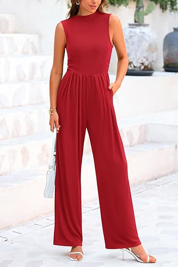 Jumpsuit Damen | Weites Bein & Tailliert