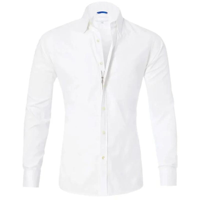 KNITTERFREIES ZIP-UP-SHIRT