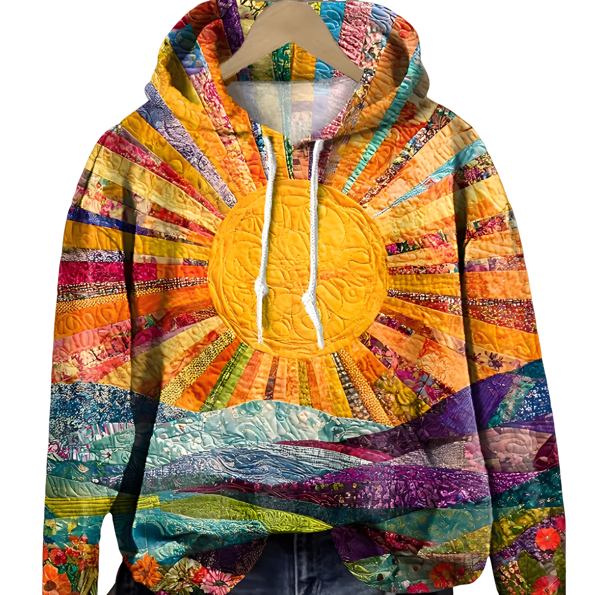 Kapuzenjacke Damen | Auffälliges Design & Kuschelig Warm