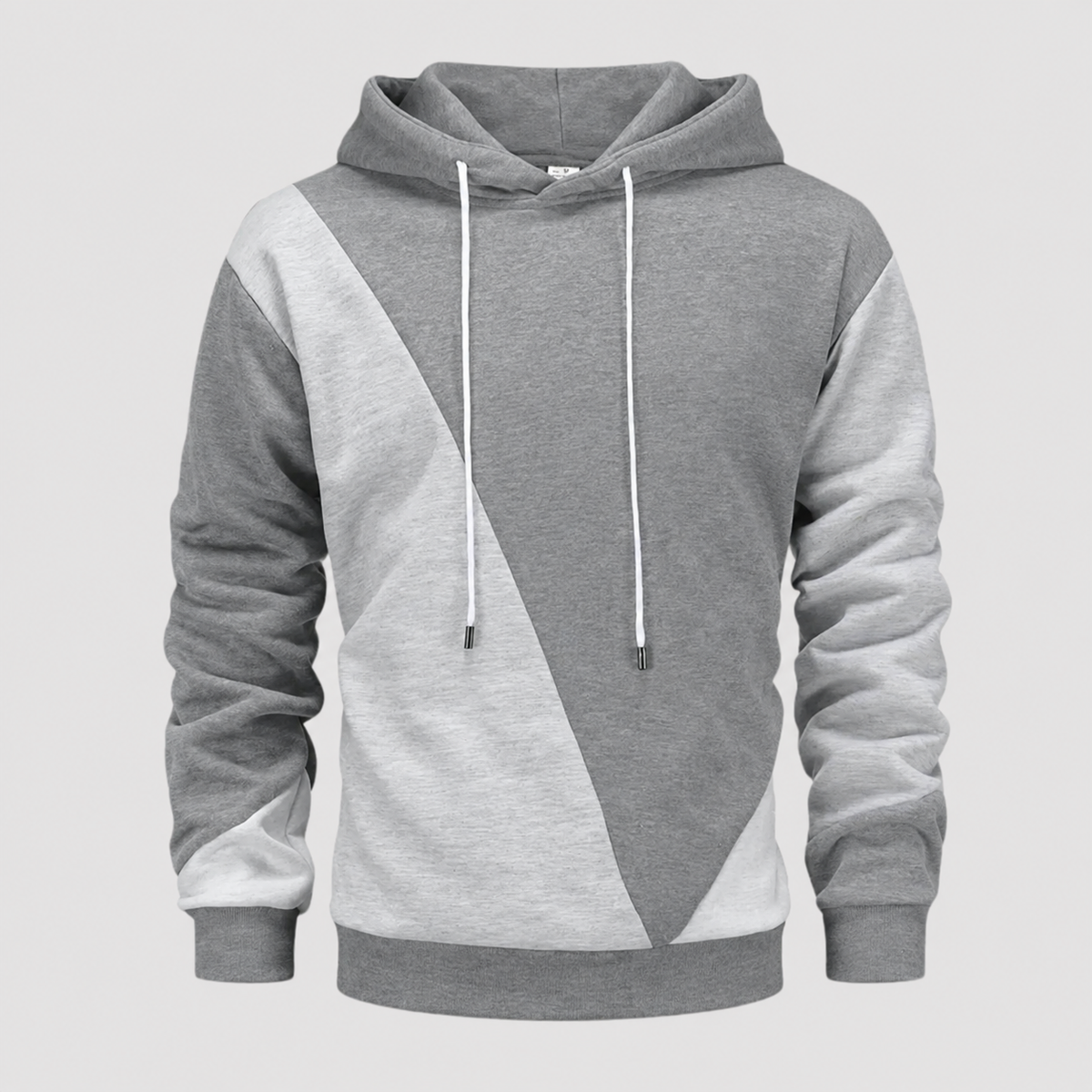 Kapuzenpullover Herren | Colourblock & Kordelzug