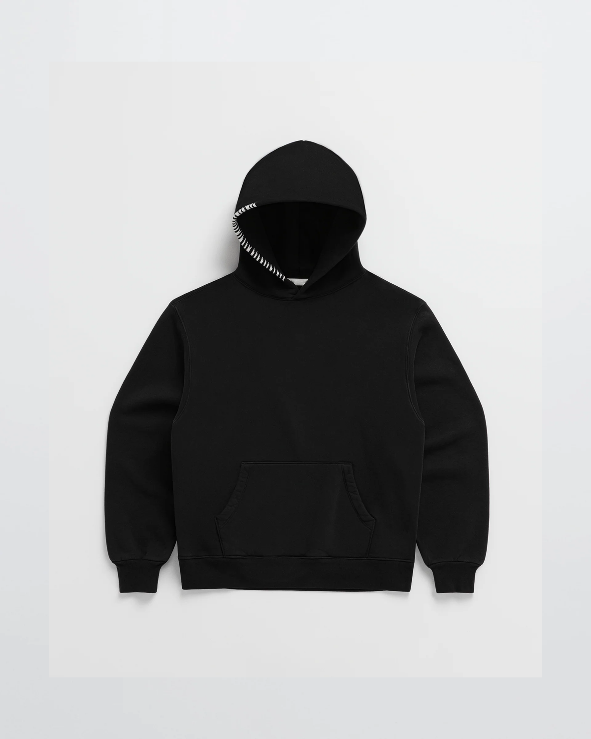 Kapuzenpullover Herren | Kontrastnaht & Kängurutasche