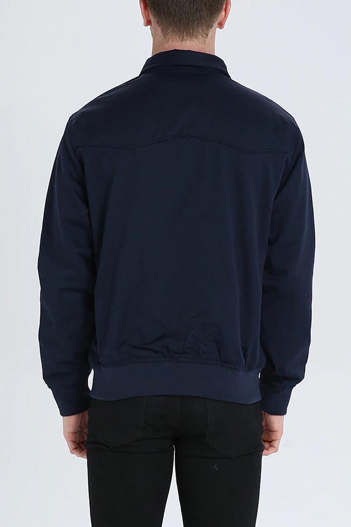 Klassische Harrington-Jacke Für Herren | Stehkragen 2