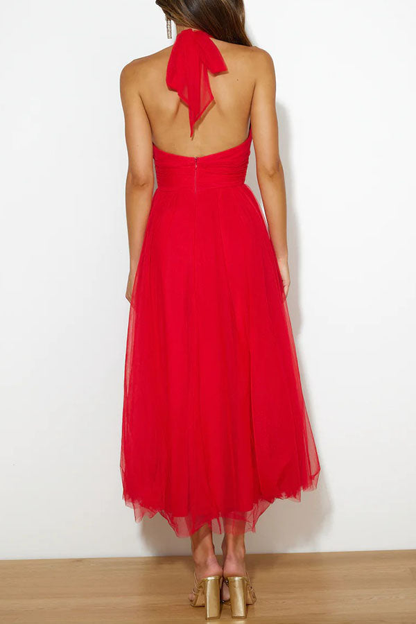 Kleid mit langem Rock