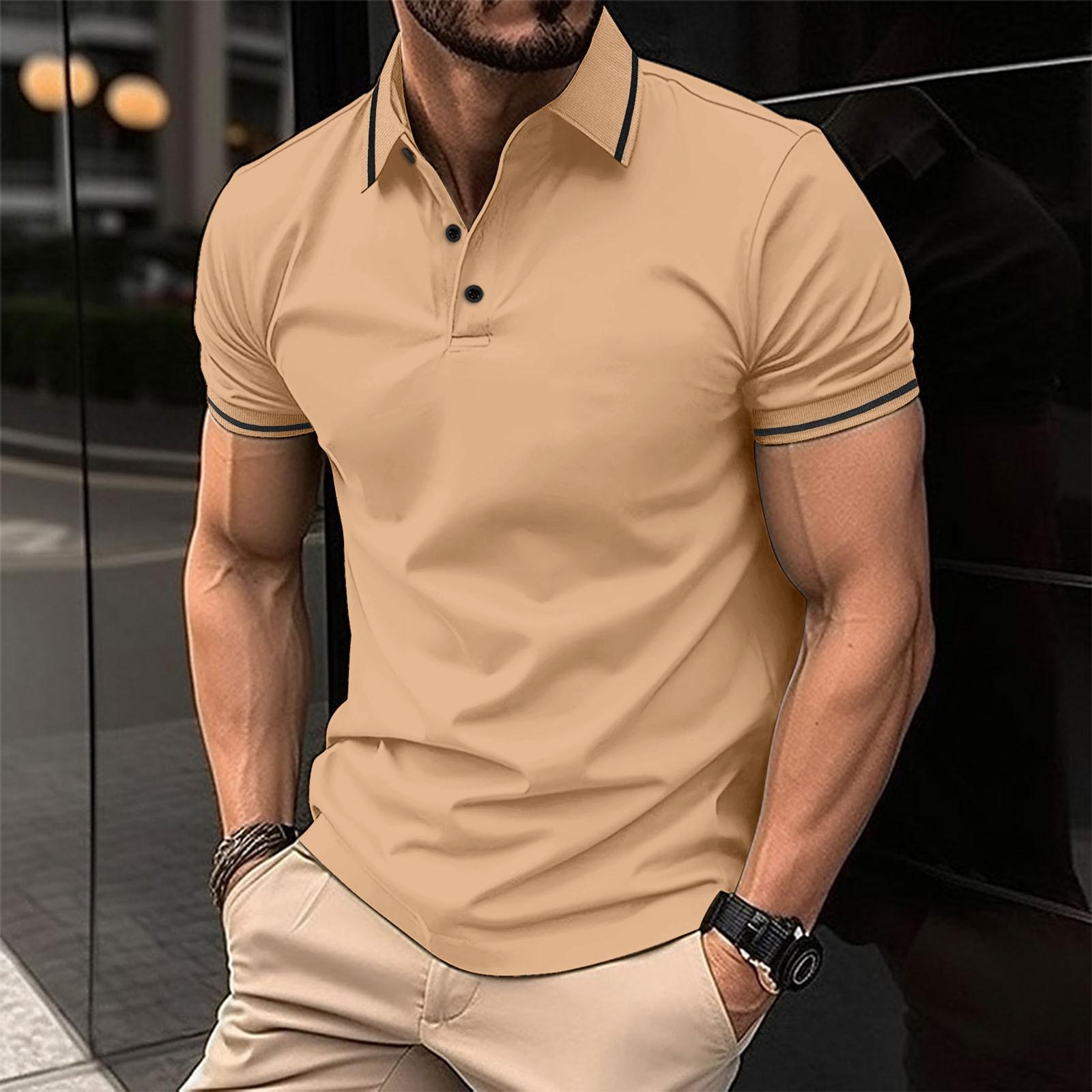 Klassisches Herren-Poloshirt mit kurzen Ärmeln – atmungsaktiv und bequem 5