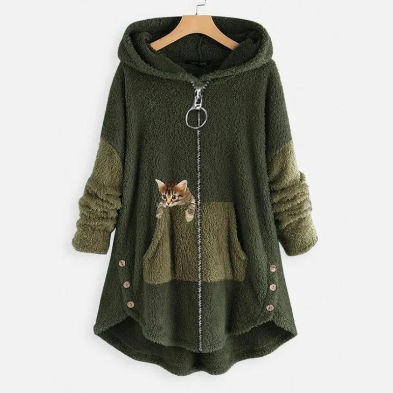 Kuschelige Bequemlichkeit Ultra-Soft Warm Teddy Hoodie