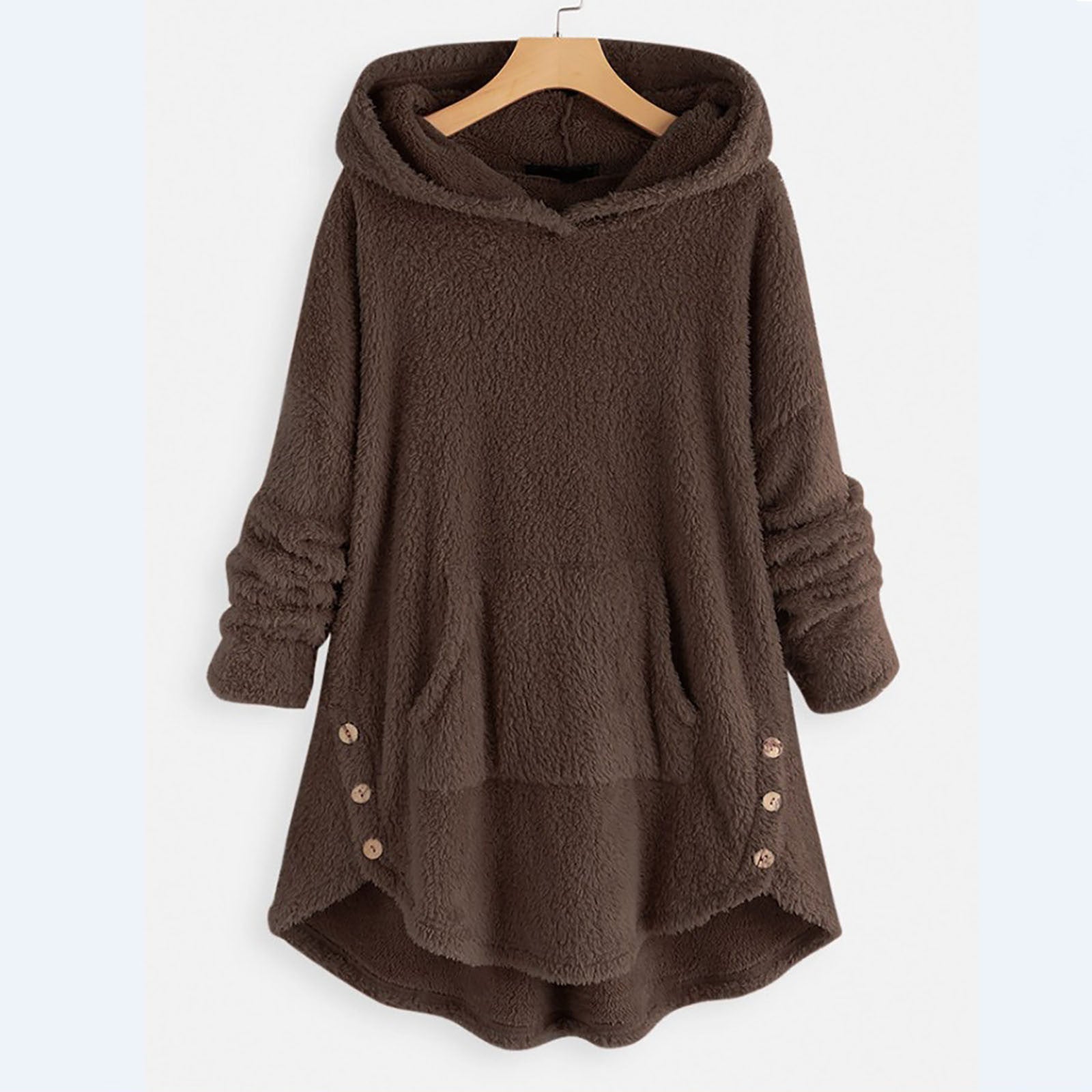 Kuschelige Bequemlichkeit Ultra-Soft Warm Teddy Hoodie