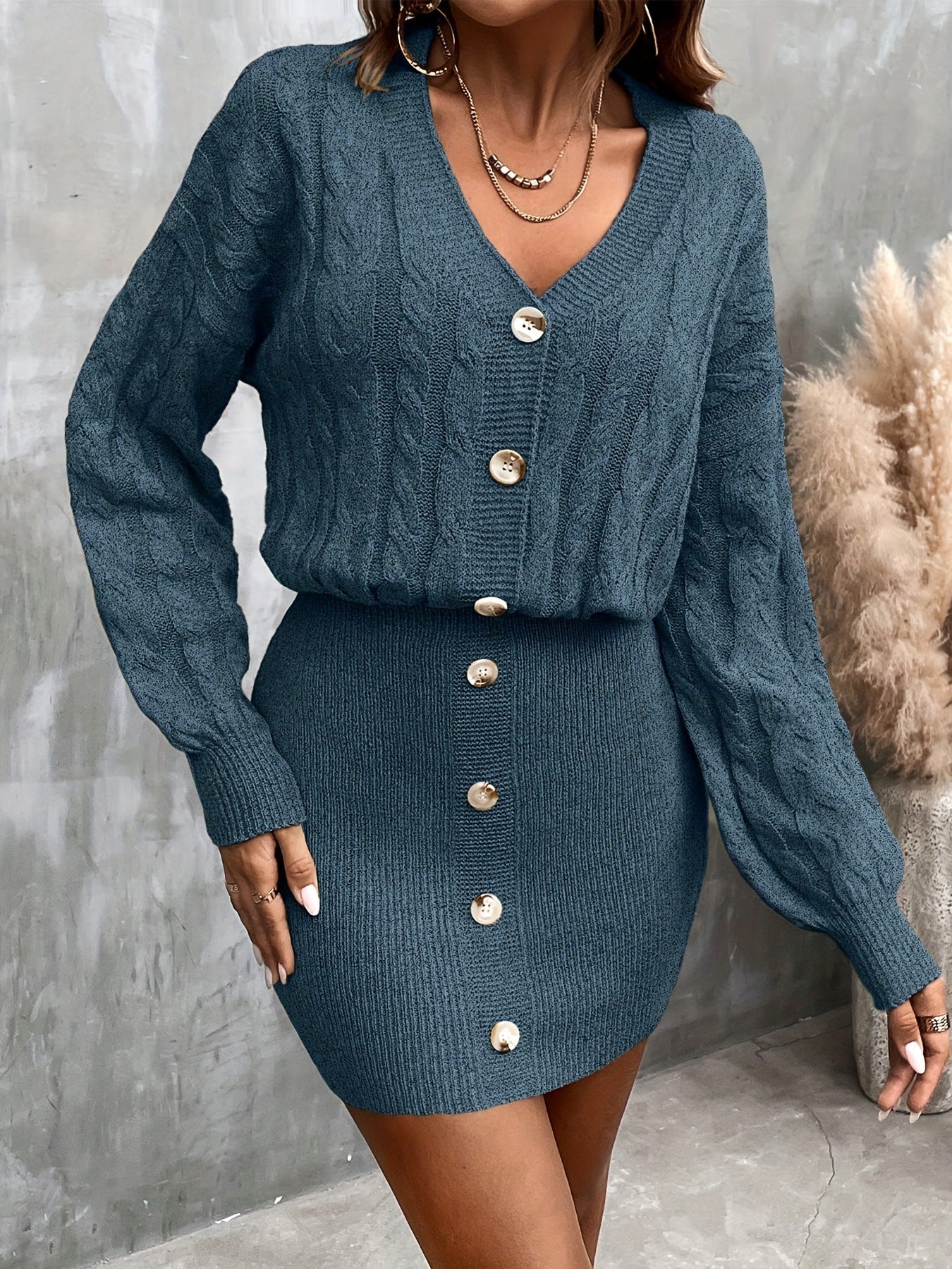 Kuscheliges Strickkleid