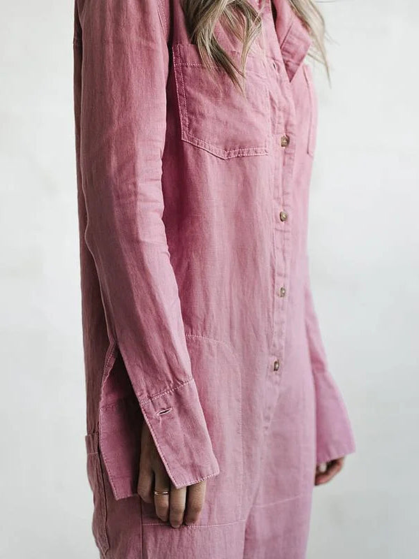 LANGÄRMELIGER JUMPSUIT