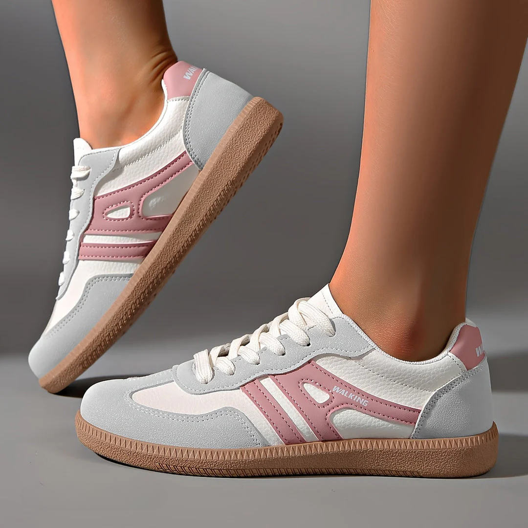 Lace-up Sneaker Damen | Rutschfeste Sohle & Stabiler Halt