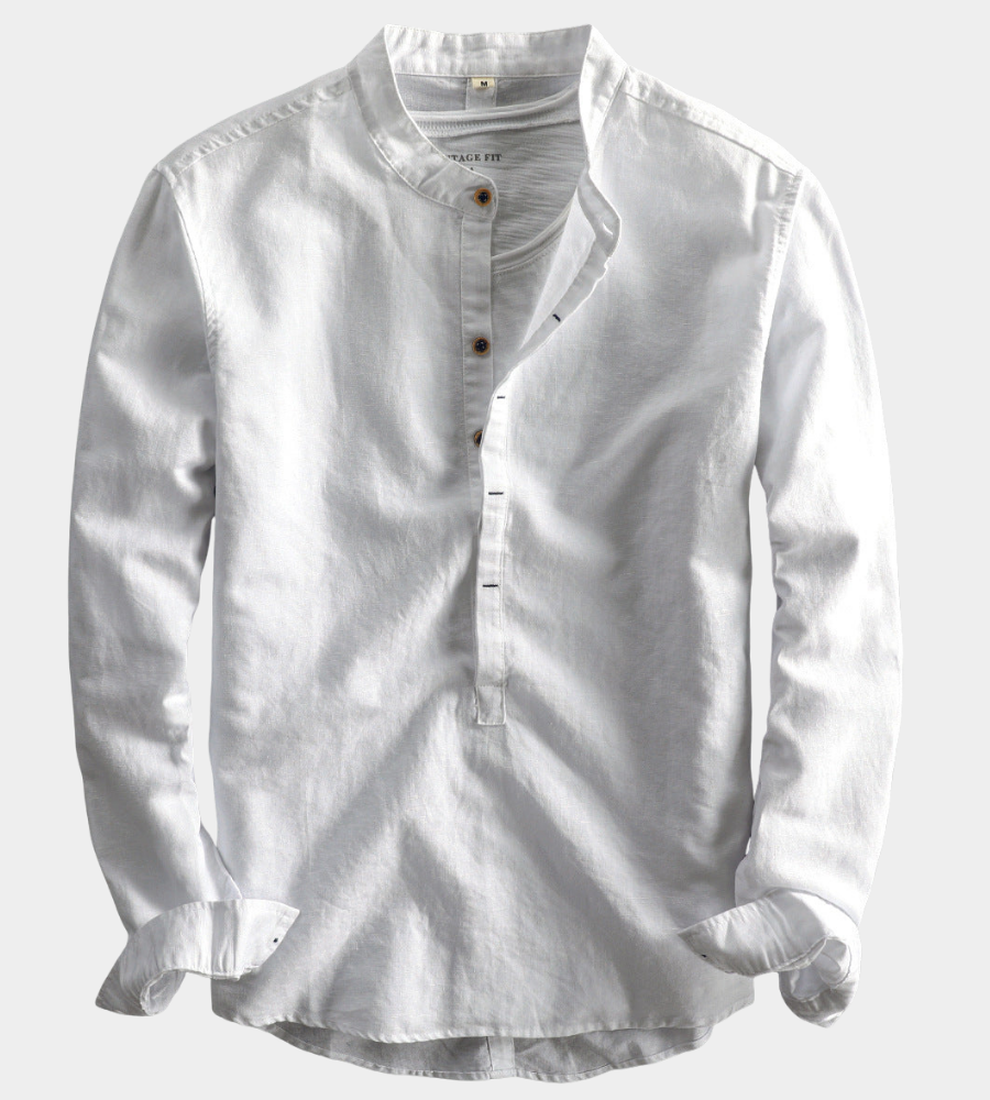 Langarm Hemd Herren | Henley & Vielseitig