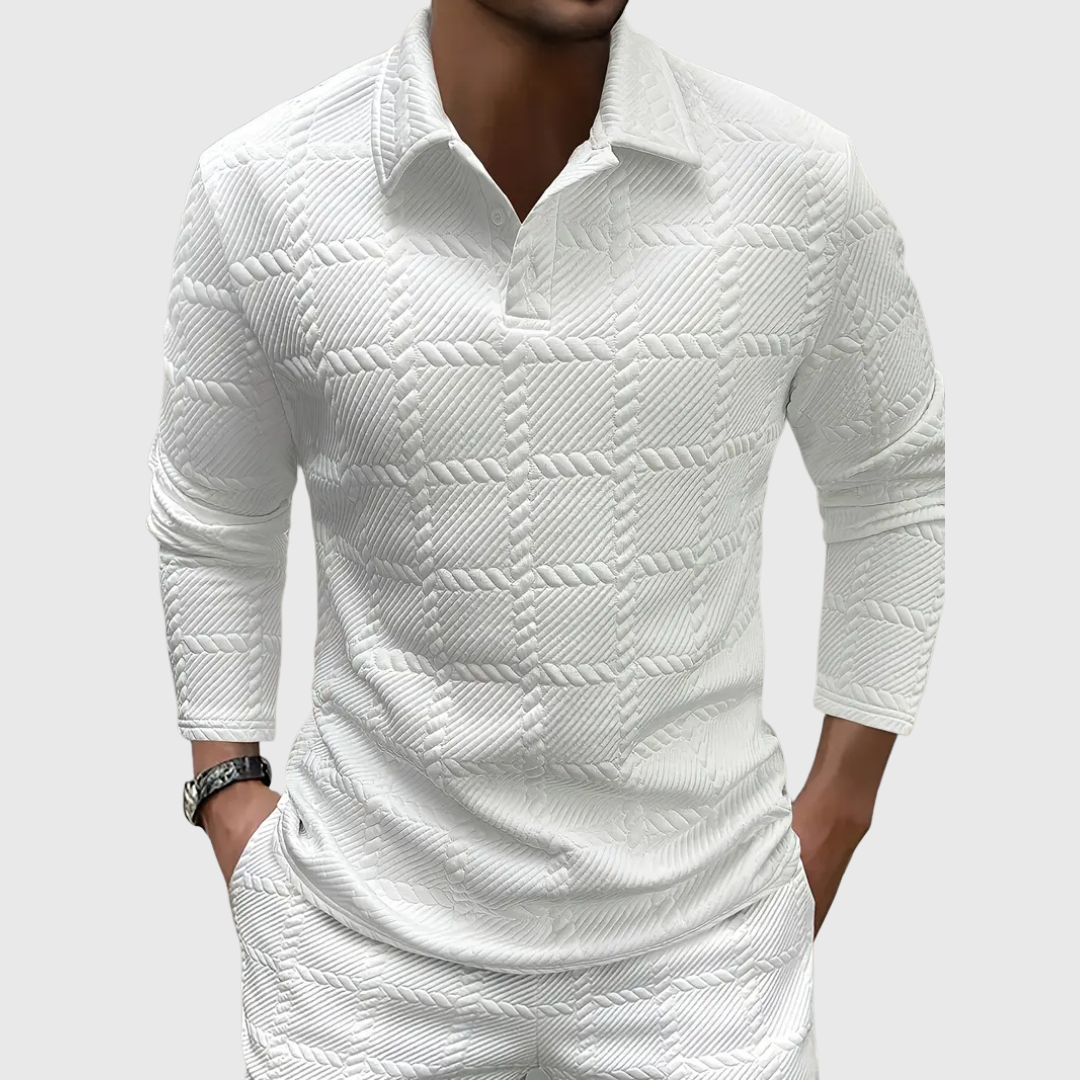Langarm Poloshirt Herren | Elegant & Vielseitig