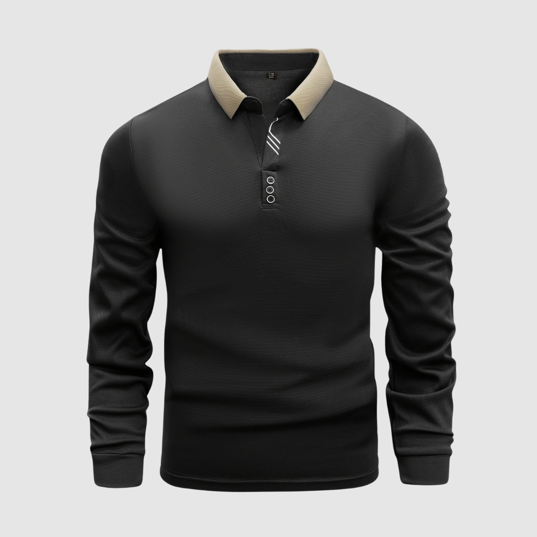 Langarm Poloshirt Herren | Klassisch & Kombinierbar