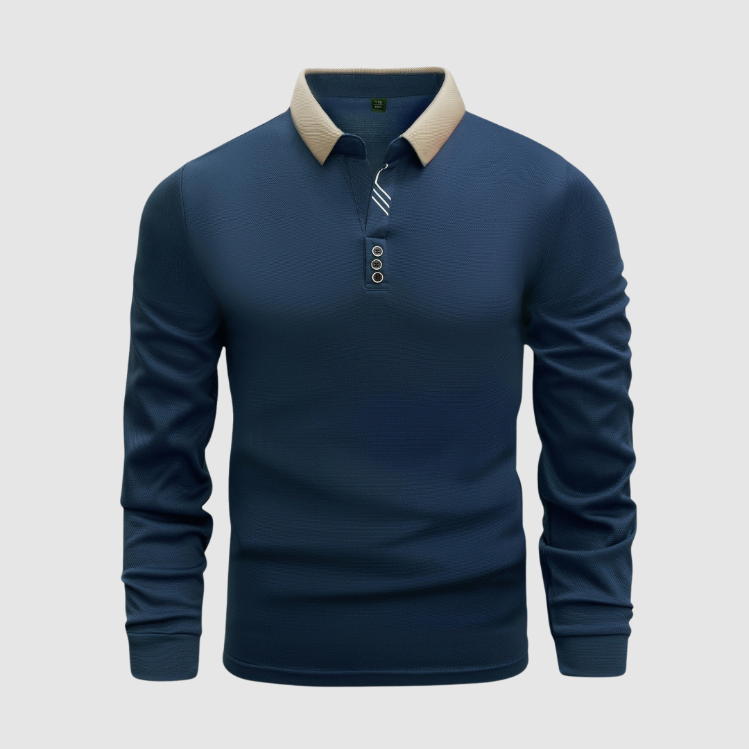 Langarm Poloshirt Herren | Klassisch & Kombinierbar