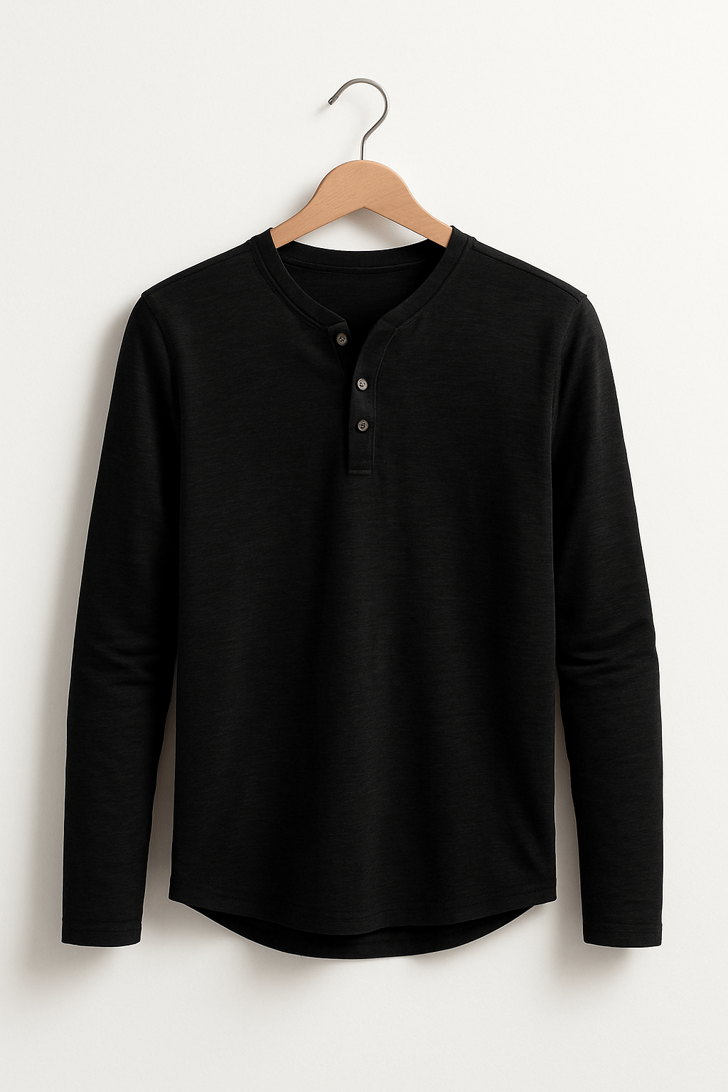 Edmund Langarm-Henley-Shirt 1