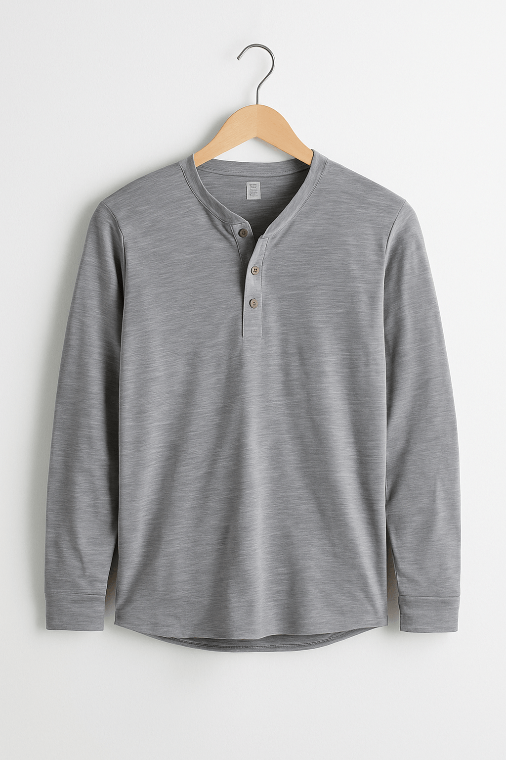 Edmund Langarm-Henley-Shirt 5