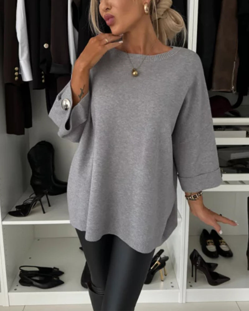 Langarm Top Damen | Locker & Elegant