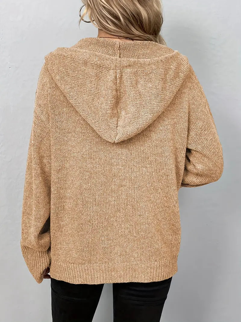 Langarm-cardigan für den frühling