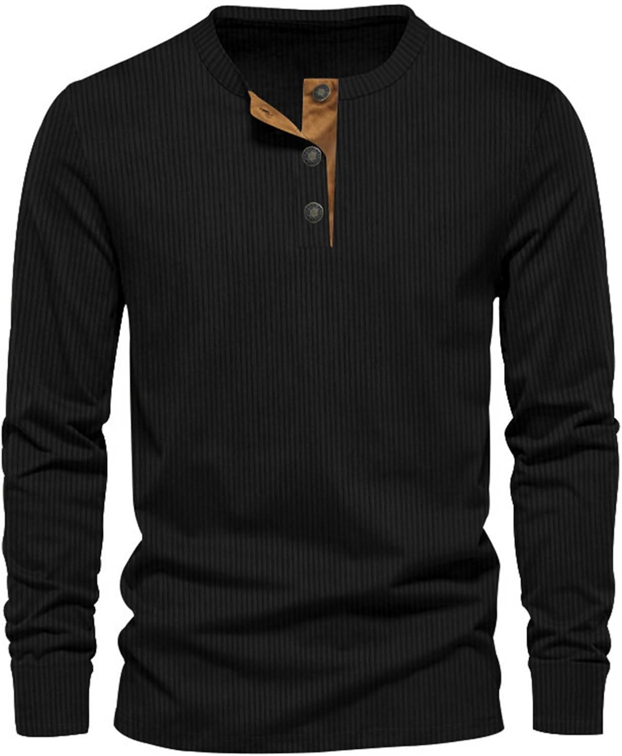 Langärmeliges T-Shirt Herren | Cleanes Basic & Komfortabler Alltags-Look