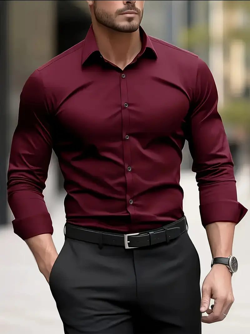 Langarmhemd Herren | Business & Elegant