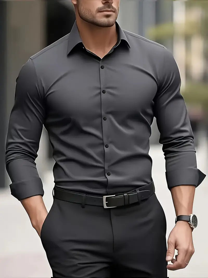 Langarmhemd Herren | Business & Elegant