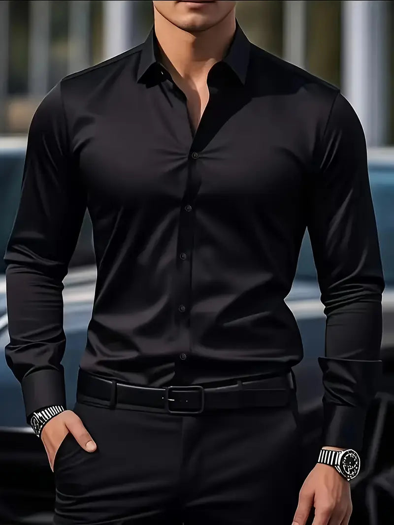 Langarmhemd Herren | Business & Elegant