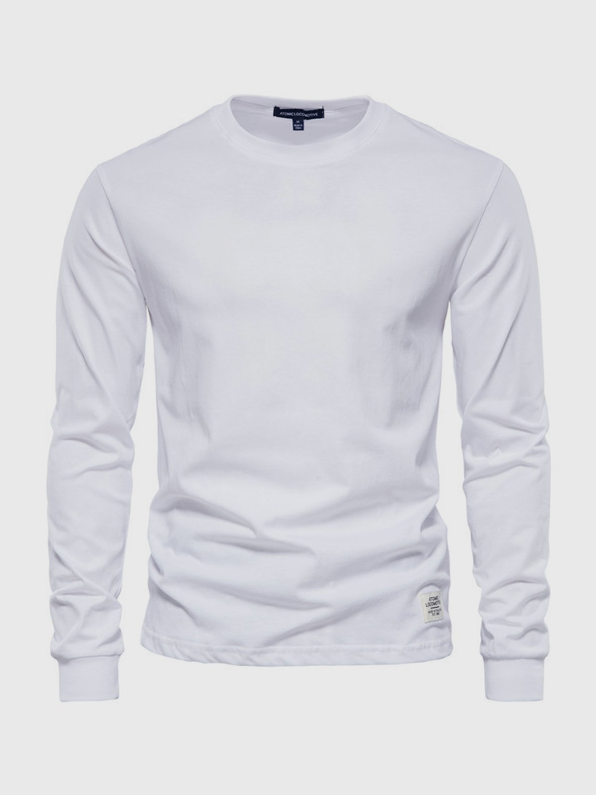 Langarmshirt Herren | Rundhals & cleanes Basic für jeden Tag