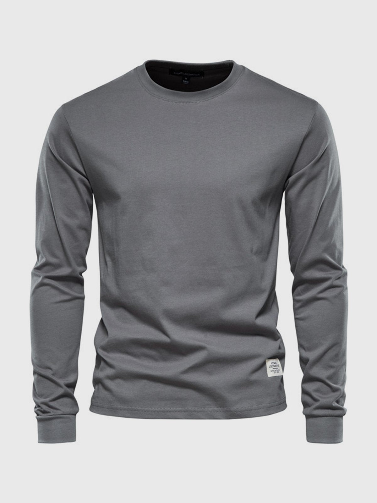Langarmshirt Herren | Rundhals & cleanes Basic für jeden Tag