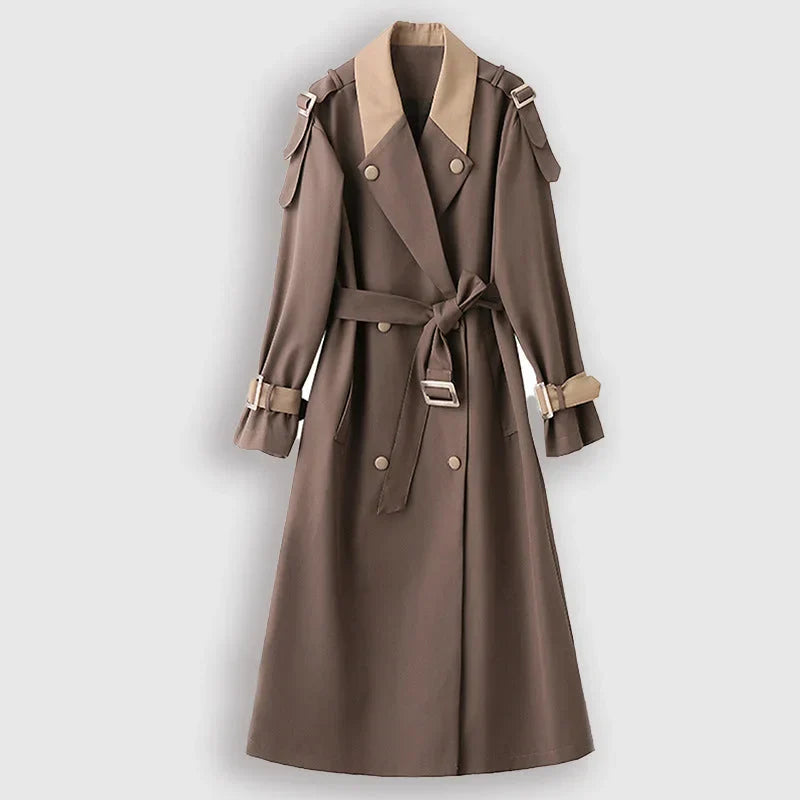 Langer Damen Trenchcoat