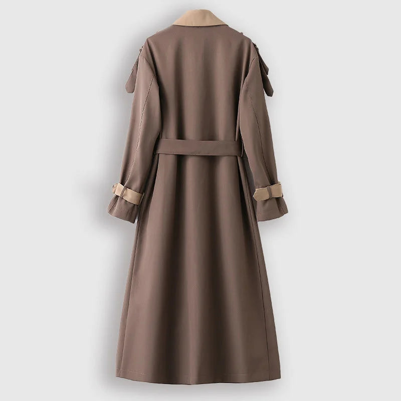 Langer Damen Trenchcoat