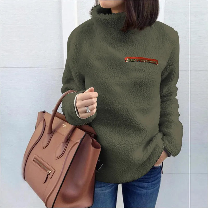 Laurie - Langarm Rollkragenpullover für Frauen