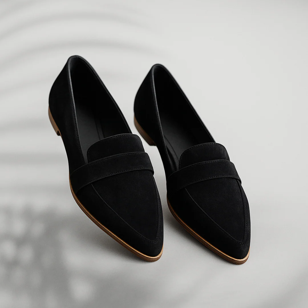 Rosa™ - Orthopädische Leder-Mokassins 0