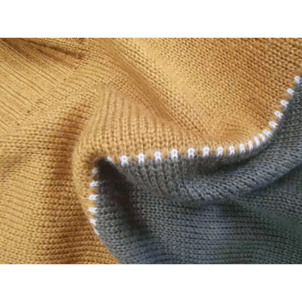 Lily - Strickpullover mit Farbblock