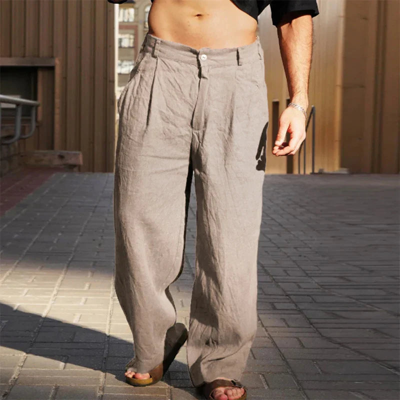 Liping – Weite Leinenhose 3
