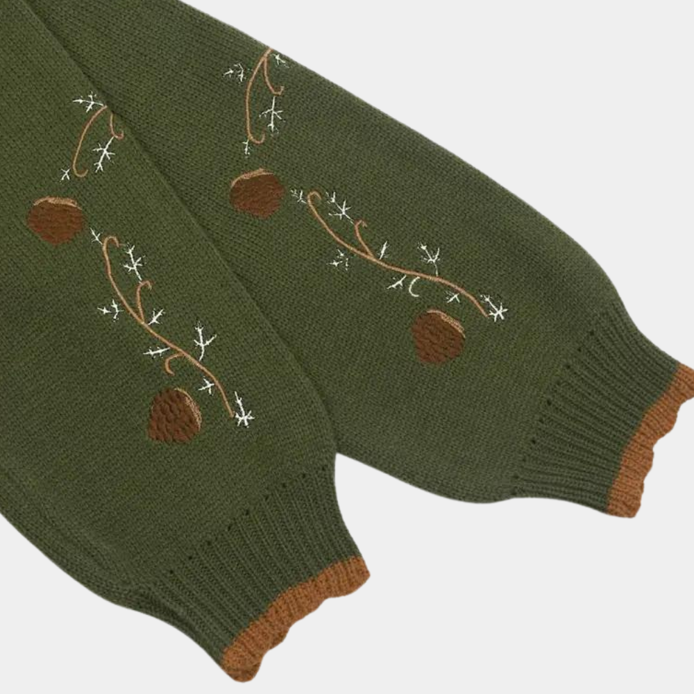 Liza - Modische Strickjacke mit langen Ärmeln für Frauen