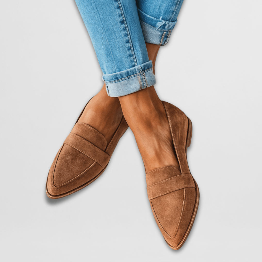 Loafer Damen | Spitz & Eleganter Penny-Riemen