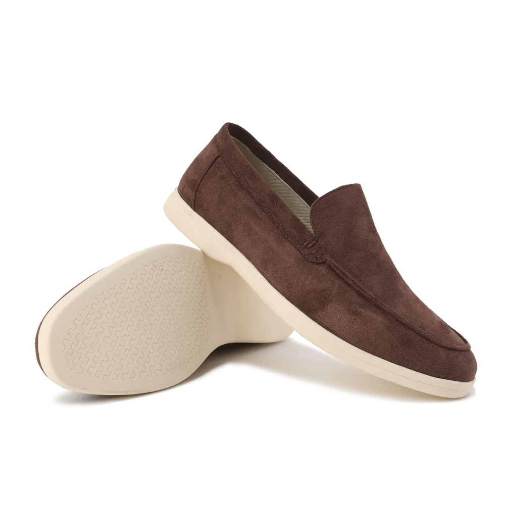 Loafers Herren | Minimalistischer Wildleder-Slipper im Luxury-Stil
