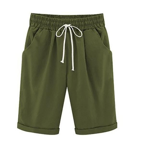 Sommer Shorts Damen | Elastischer Bund & Lässiger Schnitt