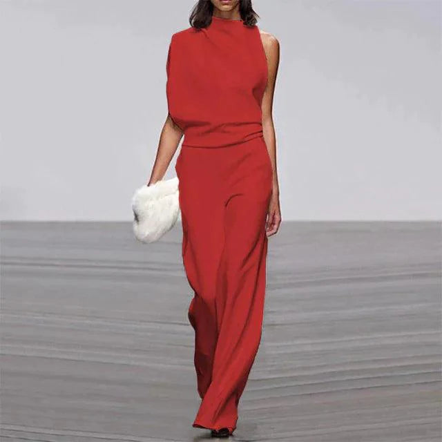 Lozenda - Ärmelloser Jumpsuit für Damen