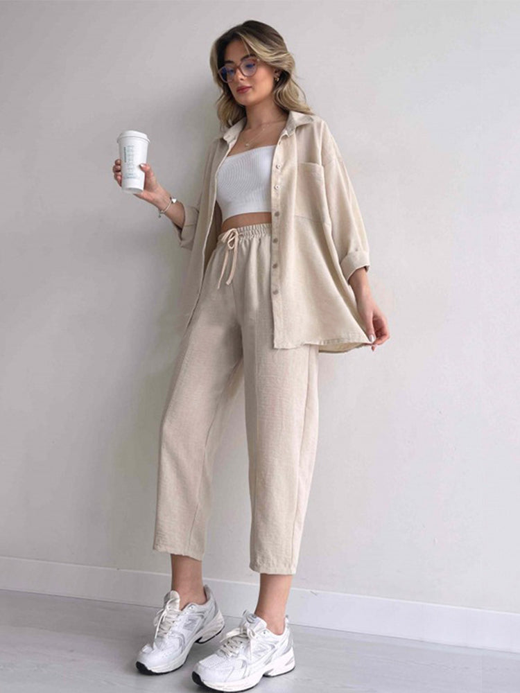 Lozenda - Elegantes Leinen-Set