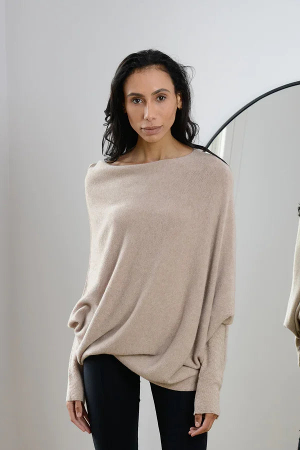 Lozenda - Geraffter Pullover