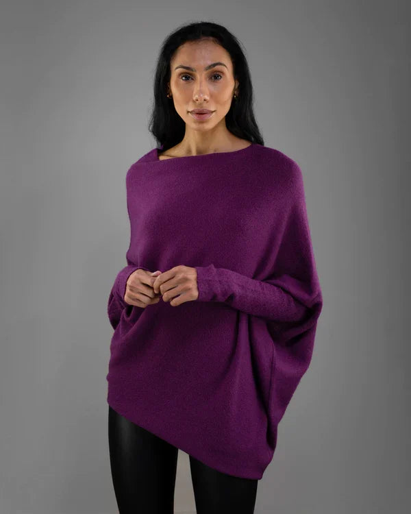 Lozenda - Geraffter Pullover