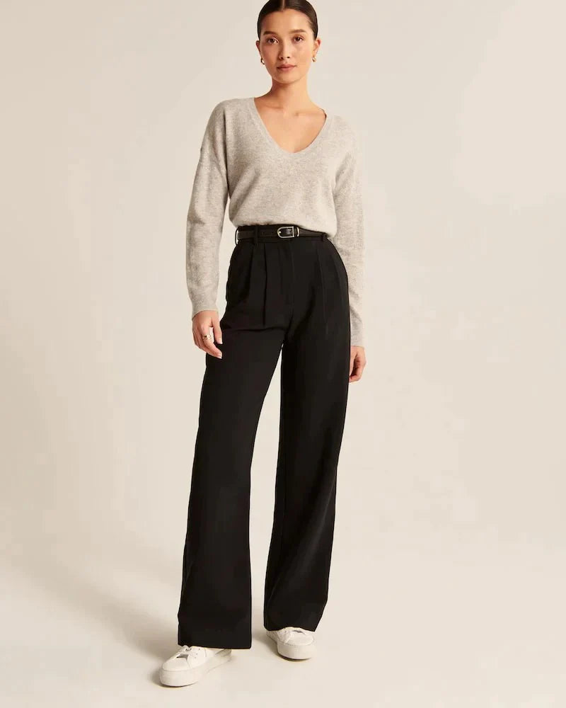Lozenda - Hose mit weitem Beinschnitt