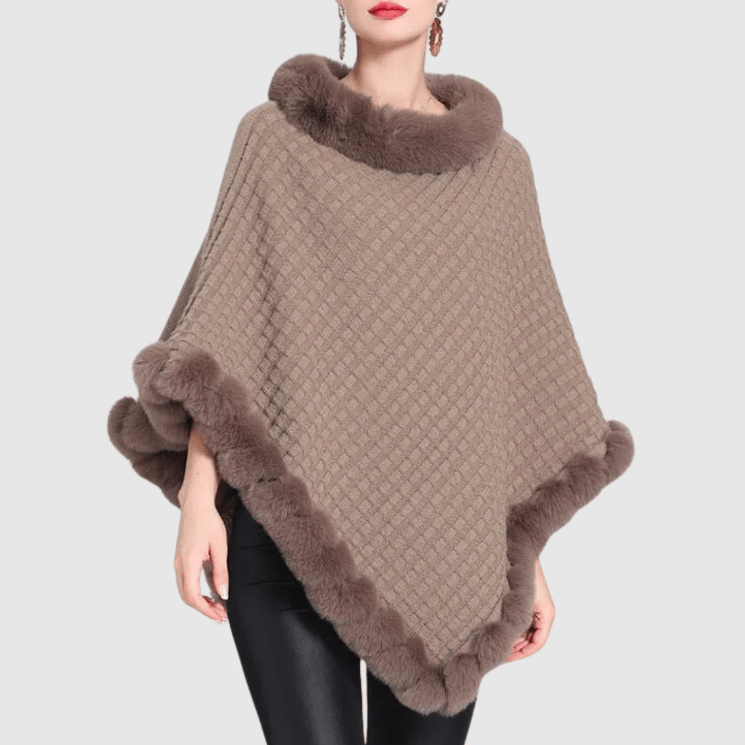 Lozenda - Weich Gewebter Poncho